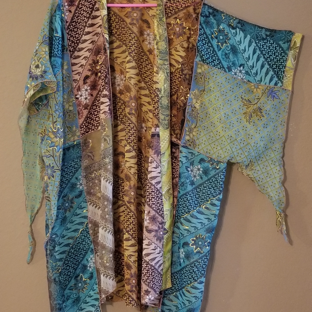 Beautiful Multiprint Kimono One Size